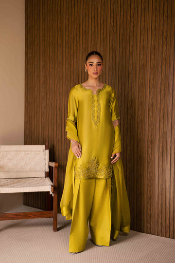 Eraya - Olive (Unstitched)